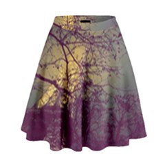 Tour Eiffel Paris Paysage High Waist Skirt by kcreatif