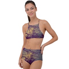 Tour Eiffel Paris Paysage High Waist Tankini Set by kcreatif