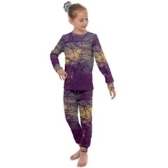 Tour Eiffel Paris Paysage Kids  Long Sleeve Set  by kcreatif