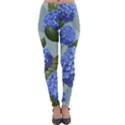 Hydrangea  Lightweight Velour Leggings View1