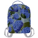 Hydrangea  Flap Pocket Backpack (Large) View3