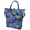 Hydrangea  Buckle Top Tote Bag View1