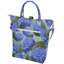 Hydrangea  Buckle Top Tote Bag View2