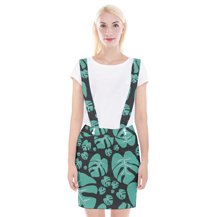 Leaves Braces Suspender Skirt