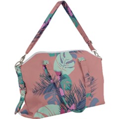 Leaves Canvas Crossbody Bag by Sobalvarro