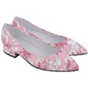 Pink flowers Women s Block Heels  View3