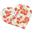 Coquelicottexture76 Wooden Puzzle Heart View3