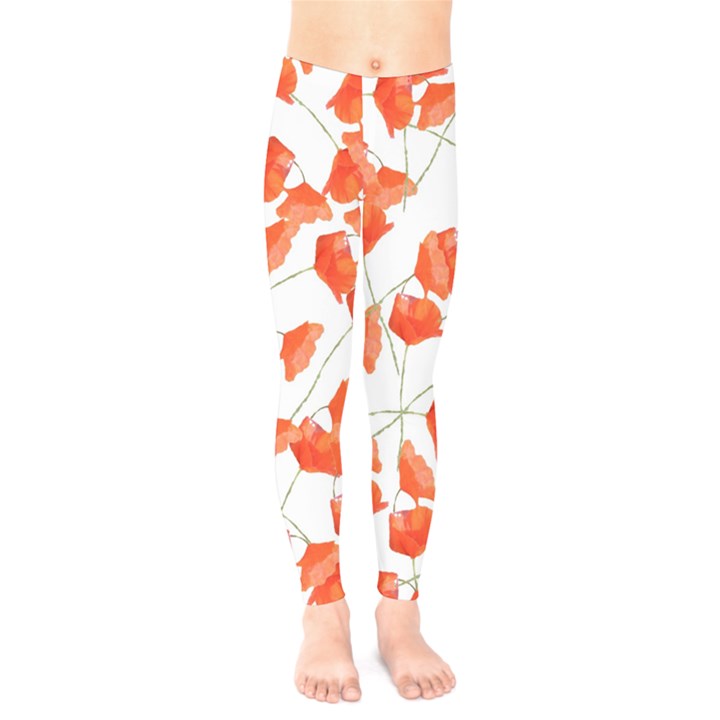 Pattern Coquelicots  Kids  Leggings