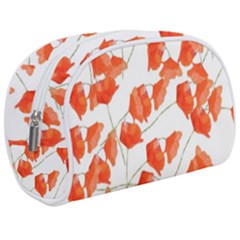 Pattern Coquelicots  Makeup Case (medium) by kcreatif