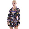 Dia de los muertos Women s Long Sleeve Casual Dress View1