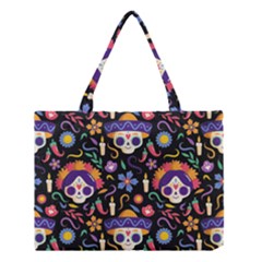 Dia De Los Muertos Medium Tote Bag by Sobalvarro