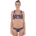 Dia de los muertos Cross Back Hipster Bikini Set View1