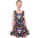 Dia de los muertos Kids  Cross Back Dress View1