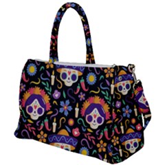 Dia De Los Muertos Duffel Travel Bag by Sobalvarro