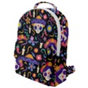 Dia de los muertos Flap Pocket Backpack (Small) View1