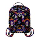 Dia de los muertos Flap Pocket Backpack (Small) View3