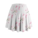 Pattern Orchidée Fleurs Mini Flare Skirt View2