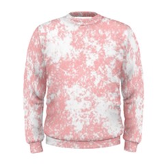 Degrade Rose/blanc Men s Sweatshirt by kcreatif