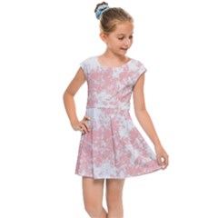 Degrade Rose/blanc Kids  Cap Sleeve Dress by kcreatif