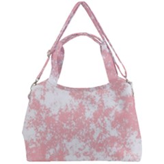 Degrade Rose/blanc Double Compartment Shoulder Bag by kcreatif