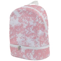 Degrade Rose/blanc Zip Bottom Backpack