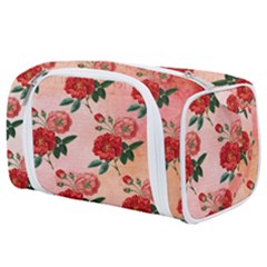 Pattern Flower Paper Toiletries Pouch