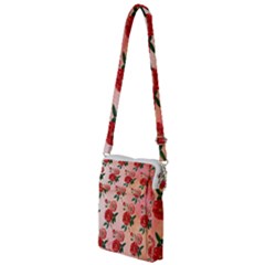 Pattern Flower Paper Multi Function Travel Bag