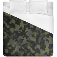 Camouflage Vert Duvet Cover (king Size) by kcreatif