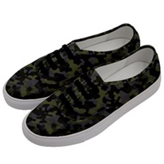 Camouflage Vert Men s Classic Low Top Sneakers by kcreatif