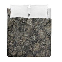 Grunge Organic Texture Print Duvet Cover Double Side (full/ Double Size) by dflcprintsclothing