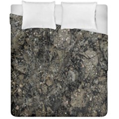 Grunge Organic Texture Print Duvet Cover Double Side (california King Size)