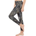 Grunge Organic Texture Print Lightweight Velour Classic Yoga Leggings View3