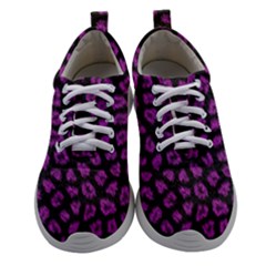 Pink Leopard Women Athletic Shoes