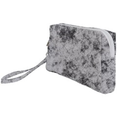 Degrade Blanc/gris Wristlet Pouch Bag (small)