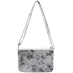 Degrade Blanc/gris Double Gusset Crossbody Bag