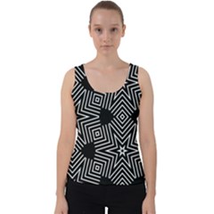 Formes Geometriques Etoiles/carres Velvet Tank Top by kcreatif