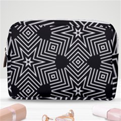 Formes Geometriques Etoiles/carres Make Up Pouch (medium) by kcreatif