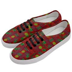 In Time For The Season Of Christmas Women s Classic Low Top Sneakers by pepitasart