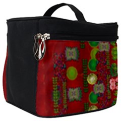 In Time For The Season Of Christmas An Jule Make Up Travel Bag (big) by pepitasart