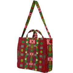 In Time For The Season Of Christmas An Jule Square Shoulder Tote Bag