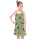 Turkey Leg Pattern - Thanksgiving Kids  Overall Dress View1