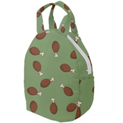 Turkey Leg Pattern - Thanksgiving Travel Backpacks by Valentinaart