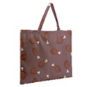 Turkey Leg Pattern - Thanksgiving Zipper Large Tote Bag View2