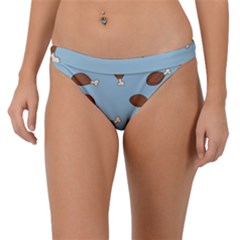 Turkey Leg Pattern - Thanksgiving Band Bikini Bottom