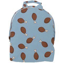 Turkey Leg Pattern - Thanksgiving Mini Full Print Backpack