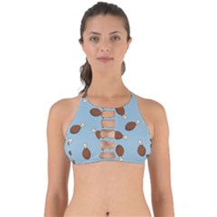 Turkey Leg Pattern - Thanksgiving Perfectly Cut Out Bikini Top