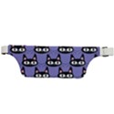 Cute Black Cat Pattern Active Waist Bag View2