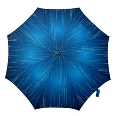 Abstract Rain Space Hook Handle Umbrellas (medium)