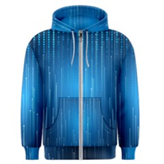 Abstract Rain Space Men s Zipper Hoodie by HermanTelo