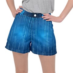 Abstract Rain Space Ripstop Shorts